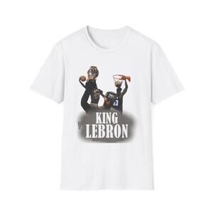 King Lebron James Basketball T-Shirt Basketball Fan Tee Sports Apparel